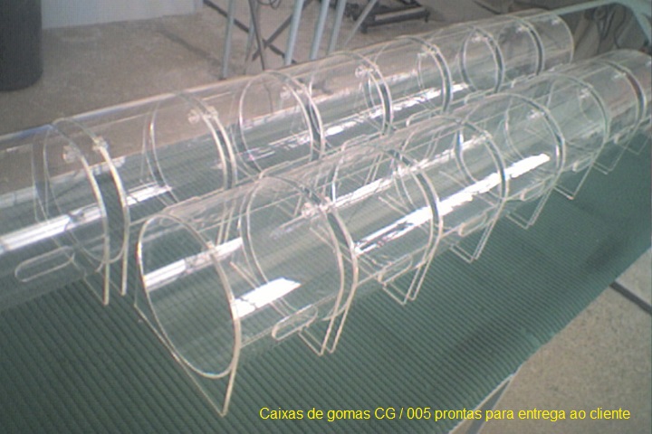 caixas redondas